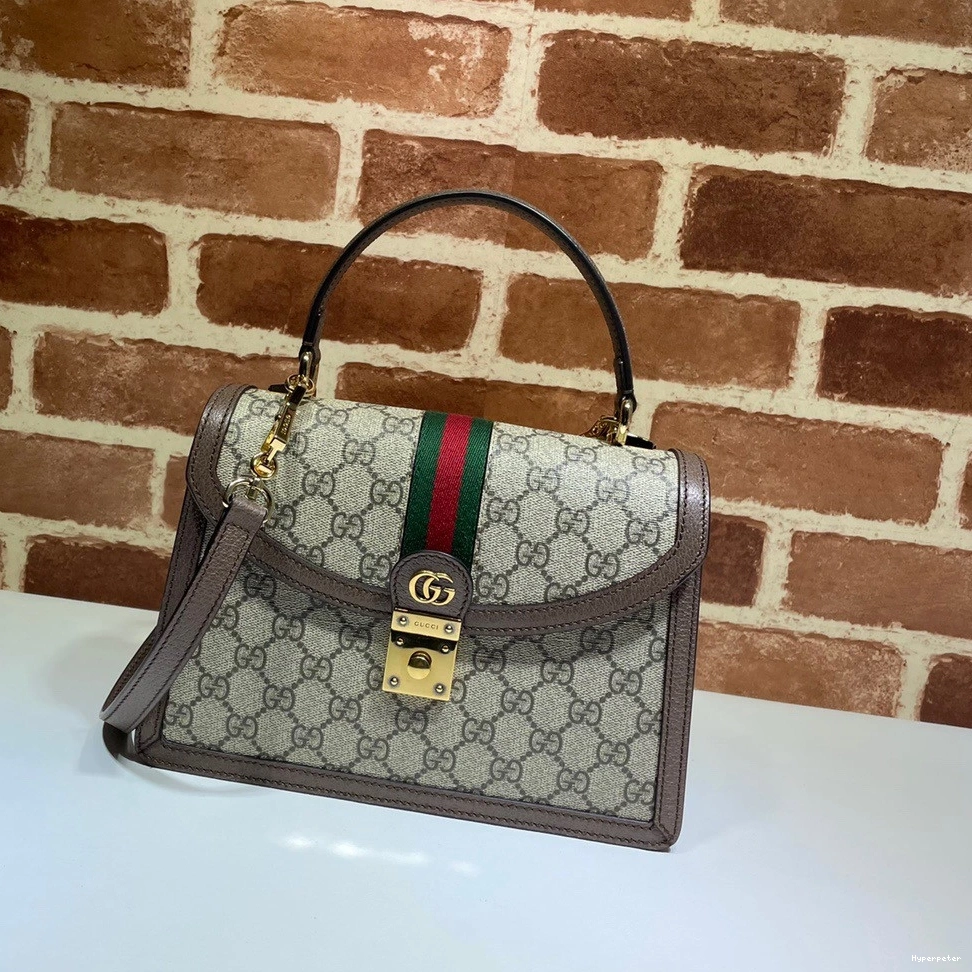 small Ophidia Web top bag GUCCI handle with 0728